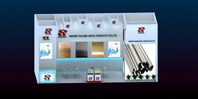 27平米展臺設(shè)計制作：一面開口/現(xiàn)代/木質(zhì)結(jié)構(gòu)/白色，為衛(wèi)浴展展商而作（免費使用）