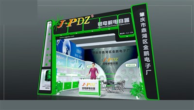 36平米展臺設(shè)計(jì)制作：一面開口/現(xiàn)代/木質(zhì)結(jié)構(gòu)/綠色，為照明展展商而作（免費(fèi)使用）