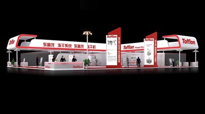 720平米展臺(tái)設(shè)計(jì)制作：二面開口/現(xiàn)代/木質(zhì)結(jié)構(gòu)/紅色，為汽配展展商而作（免費(fèi)使用）