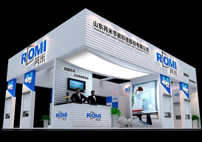 88平米展臺設計制作：三面開口/現(xiàn)代/木質結構/白色，為建材展展商而作（免費使用）