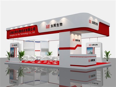 72平米展臺設(shè)計制作：四面開口/現(xiàn)代/木質(zhì)結(jié)構(gòu)/白色，為能源展展商而作（免費使用）